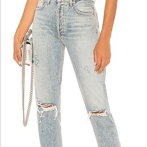 AGOLDE Jamie High Rise in RESOLUTION